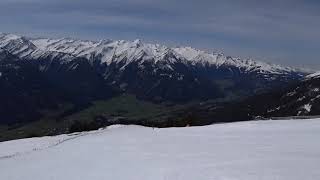 Piste 1 BergMittelstation der Wildkogelbahn [upl. by Drannel275]