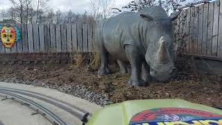 Jeep Safari On Ride POV Lightwater Valley Family Adventure Park Filmed 29th March 2024 [upl. by Aerdnahs]