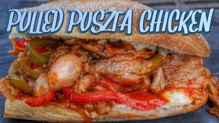 PULLED PUSZTA CHICKEN  deutsches BBQVideo  0815BBQ [upl. by Greg]