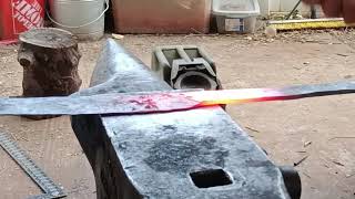 Forging a Massive Sword Blade Full Forging Process [upl. by Satterfield]