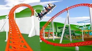 Amusement Park Disaster  Roblox Lost Story [upl. by Nodnab185]