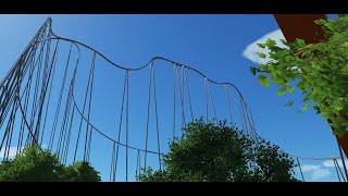 Fury  Custom RMC Single Rail TRex CoasterPlanet Coaster [upl. by Nosiaj506]