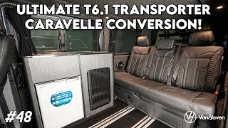 ULTIMATE VW T61 TRANSPORTER CARAVELLE CONVERSION  VAN HAVEN [upl. by Gigi657]