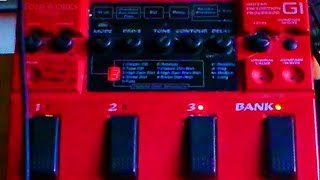 Korg Toneworks G1 Distortion Processor [upl. by Hubing]