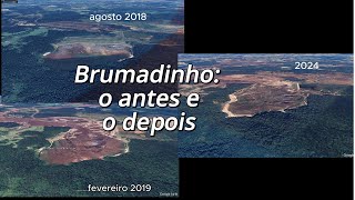 Brumadinho o ESTRAGO FOI GRANDE  O ANTES e o DEPOIS do desastre de 2019 [upl. by Plunkett]