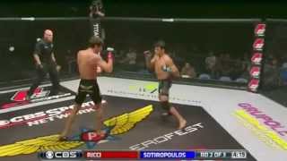 Ricci Vs Sotiropoulos Highlight on Titan FC [upl. by Tildi]