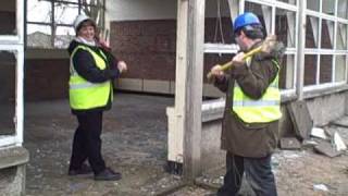 Aberdeens Marchburn Infant School torn down [upl. by Adlitam788]