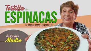 TORTILLA DE ESPINACAS LAS MEJORES [upl. by Lorant]