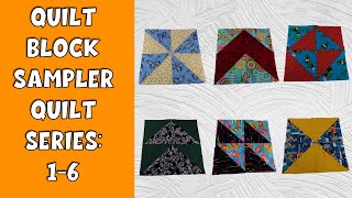 Quilt Block Sampler Quilt Series Blocks 16 [upl. by Francisco]