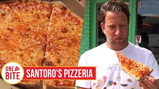 Barstool Pizza Review  Santoros Pizzeria Tampa FL [upl. by Maisel]