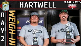 Weighin Day 2 of 2022 Bassmaster Team Championship at Lake Hartwell [upl. by Adianes]