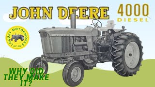 John Deere 4000 What Made it different from the 4020 and 3020 [upl. by Holtorf641]