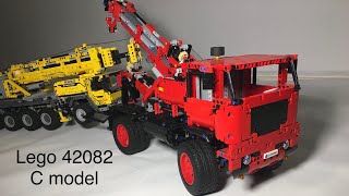 Lego 42082 C model moc with instruction tow truck 8 functions [upl. by Asiral37]