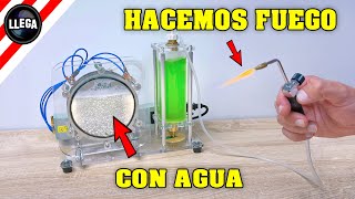 💡Cómo Hacer Un Mini Generador de HIDRÓGENO Casero⚡ Convierte AGUA💧 en Combustible⛽ [upl. by Delahk]