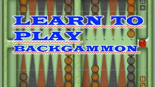 How To Play BACKGAMMON Super Easy LESSON pt 2 [upl. by Femmine]