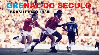 GRENAL DO SÉCULO  BRASILEIRÃO 1988  JOGO COMPLETO [upl. by Meriel243]