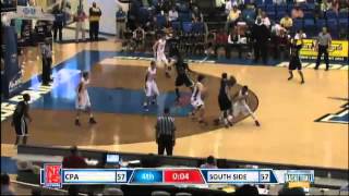 Jackson South Side 1 Jaylen Barford go ahead jumper with 01 left [upl. by Un]