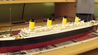 Building the Revell Titanic 1570 [upl. by Lexie918]