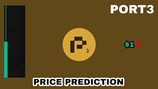 PORT3 COIN TO THE MOON‼️ PORT3 NETWORK PRICE PREDICTION 1 IS REAL⁉️ NEW KUCOIN LISTING PORT3 CRYPTO [upl. by Yliab]