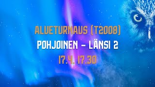 Alueturnaus T2008  Pohjoinen – Länsi 2  174 1730 [upl. by Nreval242]