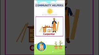 Community Helpers for Kids  Jobs amp Occupations for Preschool and Kindergarten  Kids l [upl. by Hardy]