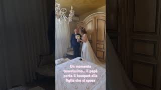 Emozionante e dolce matrimonio wedding weddingday bride weddingdress sposa love perte [upl. by Florella514]