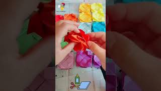 COMO FAZER ORIGAMI DE PAPEL short shorts origami [upl. by Witt]