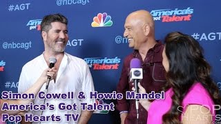 Howie Mandel Simon Cowell Talk Ryan Stocks Horrible Accident on NBCs Americas Got Talent [upl. by Anivek]