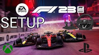 F1 23 SETUP HORI APEX RWA PS4 PS5 XBOX [upl. by Nnalorac27]