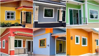 400 House Painting Colours Outside 2025 Exterior Wall Paint Ideas amp Color Combinations Part 2 [upl. by Irap]