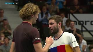 Zverev Tsonga and Schwartzman among winners in Austria  Vienna 2017 Highlights Day 3 [upl. by Culberson]