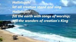 Creation Sings the Fathers Song with lyrics Keith and Kristyn Getty [upl. by Atnoved522]