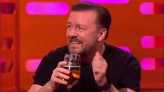 The Graham Norton Show S20E18 Tom Hiddleston Ruth Wilson Ricky Gervais et al [upl. by Cullin970]