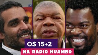 Os 152 Luaty Beirão  Hitler Samussuku  Nelson Dibango na Rádio Eclesia Huambo com Jeiel de Freita [upl. by Beberg]