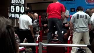 Eric spoto 500 lbs for 10 easy reps [upl. by Musetta]