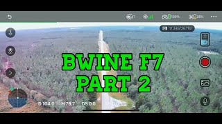 Bwine F7 Drone with Camera for Adults 4K 9800ft Video Transmission  part 2 [upl. by Genna]