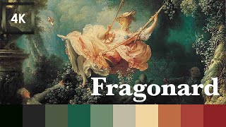 Color Palette  JeanHonore Fragonard [upl. by Orecul]