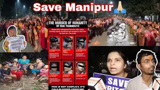 Save Manipur 💔🙏🏻😢 [upl. by Leesen]