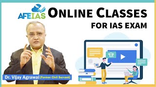 ONLINE CLASSES BY AFEIAS  Dr Vijay Agrawal  UPSC IAS Coaching  Civil Services [upl. by Uela]