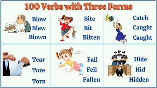 Theme 29 Irregular Verbs with 3 forms Base form Past simple and Past participle  Irregular verbs [upl. by Maurizio62]