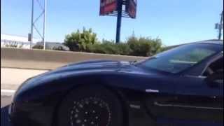 500whp Cadillac CTSV vs 550whp Corvette C5 ZO6 [upl. by Sibby]