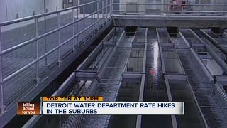 Detroit Water Department rate hikes in the suburns [upl. by Norven]