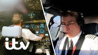 Struggling to Land in Extreme Crosswinds  EasyJet Inside The Cockpit  ITV [upl. by Dnomyad]