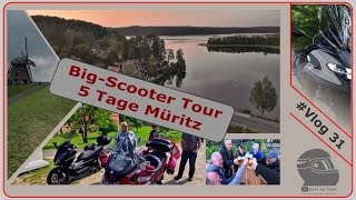 Vlog 31 👉 5 Tage Müritz  Tour mit den AlsterRollern [upl. by Shishko]