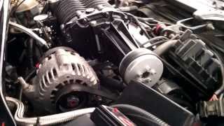 Engine Bay on Supercharged Monte Carlo 3800 Series II [upl. by Arahsal]