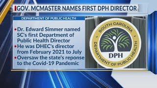 Gov McMaster names first Dept of Public Health director [upl. by Nightingale563]