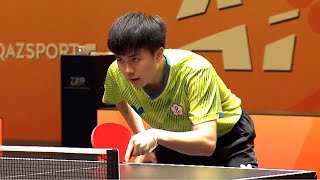 Lin YunJu vs Wong Chun Ting  MTQF  2024 Asian Championship [upl. by Olmsted]