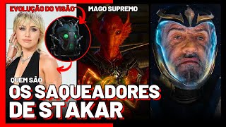 Quem são os Saqueadores de STAKAR  Guardiões da Galáxia vol3  Krugarr o Mago Supremo  marvel [upl. by Constantine]