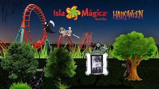 ☠️¡VAMOS A ISLA MÁGICA EN HALLOWEEN🔥Nos arrepentimos [upl. by Suanne]