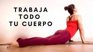 Trabaja TODO TU CUERPO con esta clase Yoga para Principiantes Viridiana Yoga 20 minutos [upl. by Nitsir459]